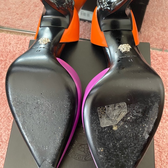 VERSACE Color block Heels - Picture 5 of 5